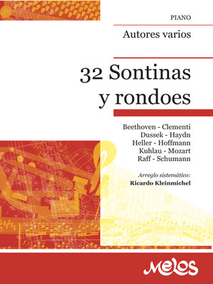 cover image of 32 Sontinas y rondoes